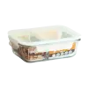 Box na potraviny PKV-032 950 ml, sklo / silikon, Pebbly