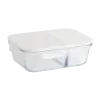 Box na potraviny PKV-033 1,45 l, sklo / silikon, Pebbly